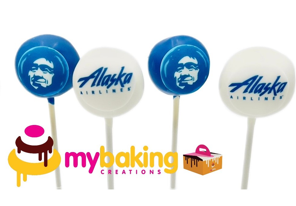 Corporate cake pops by My Baking Creations