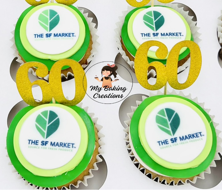 Corporate cupcakes by My Baking Creations