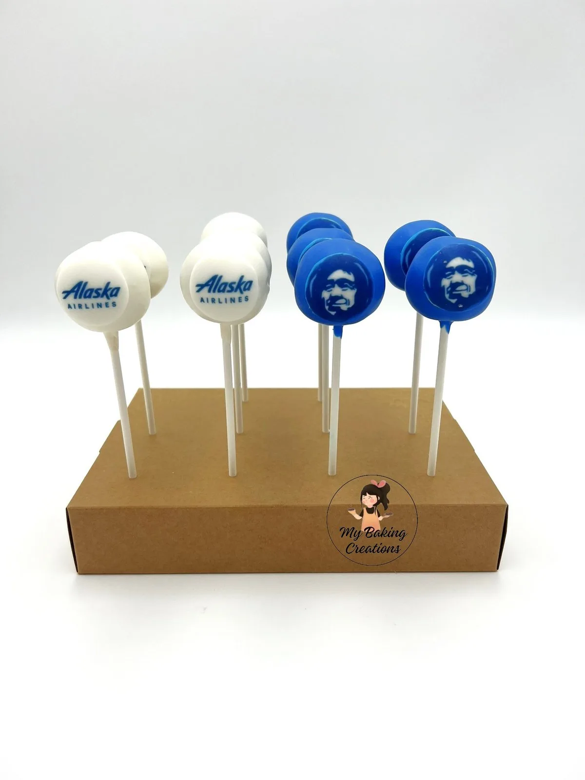 Alaska Airlines corporate cake pops Bay Area San Francisco