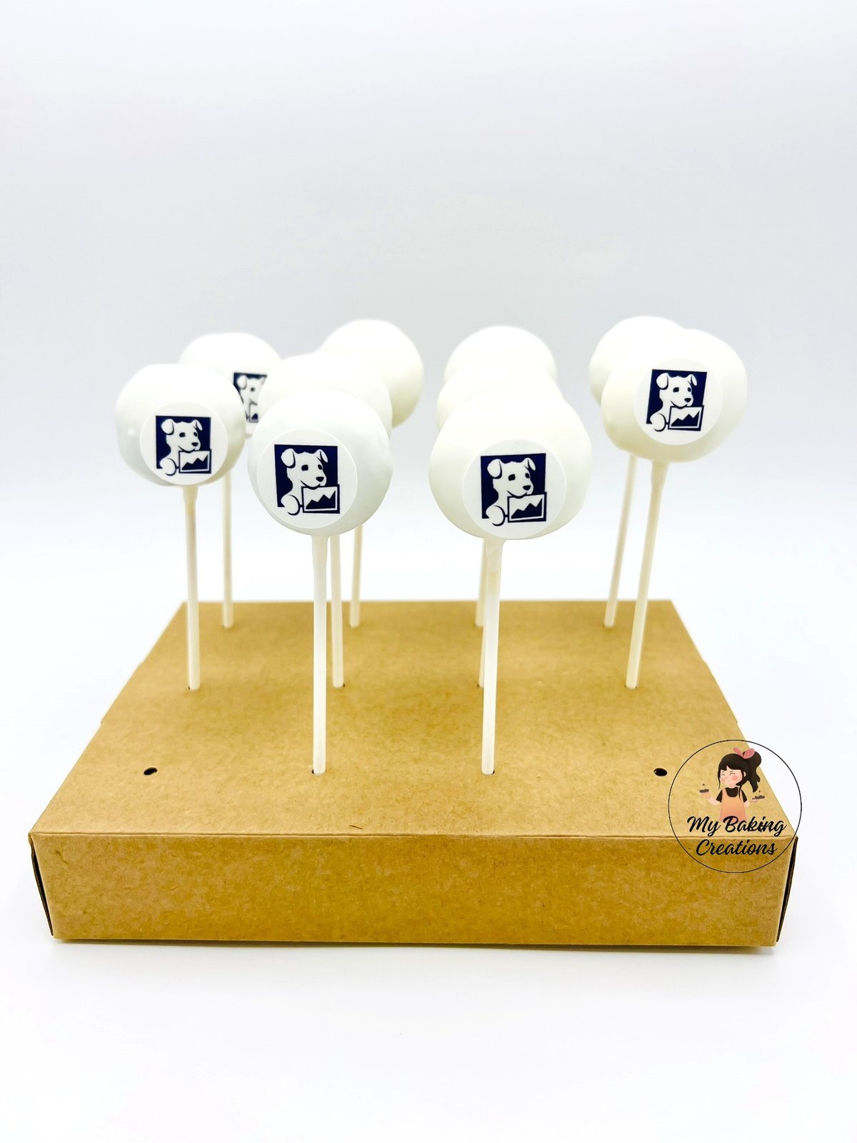 Datadog logo corporate cake pops San Francisco Bay Area