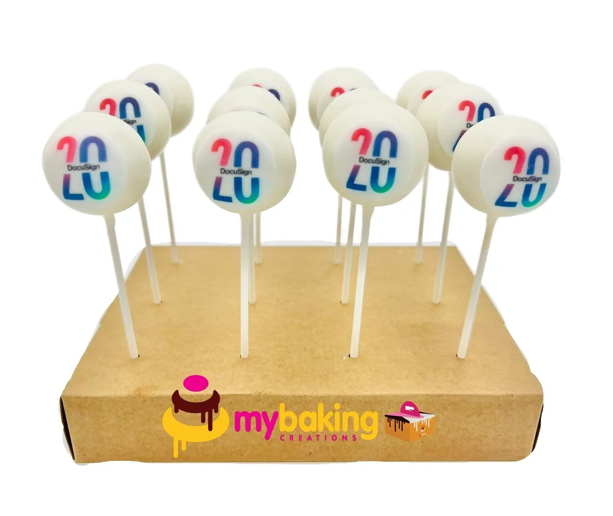 DocuSign corporate cake pops Bay Area San Francisco