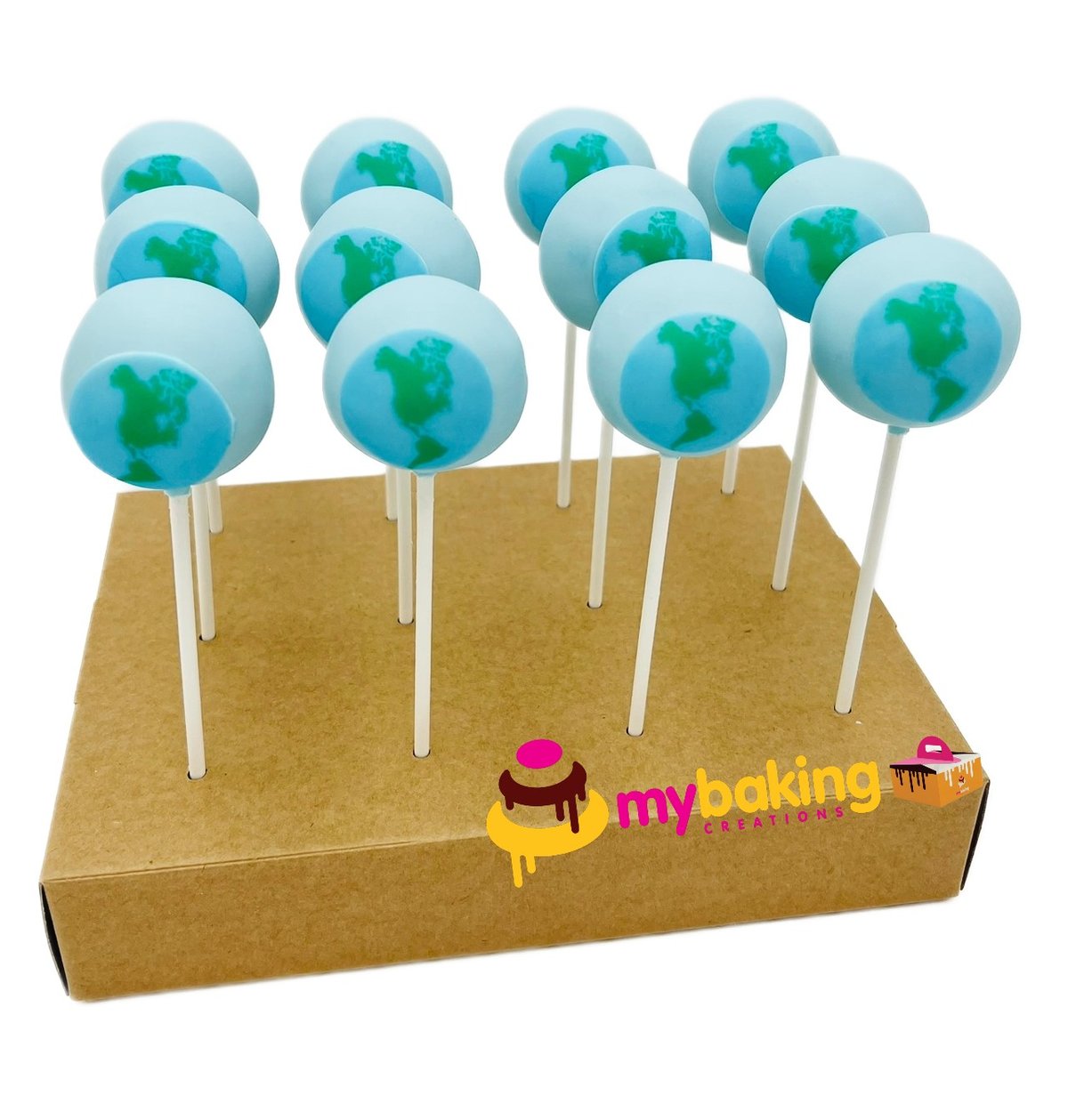 Earth Day custom corporate cake pops Bay Area San Francisco