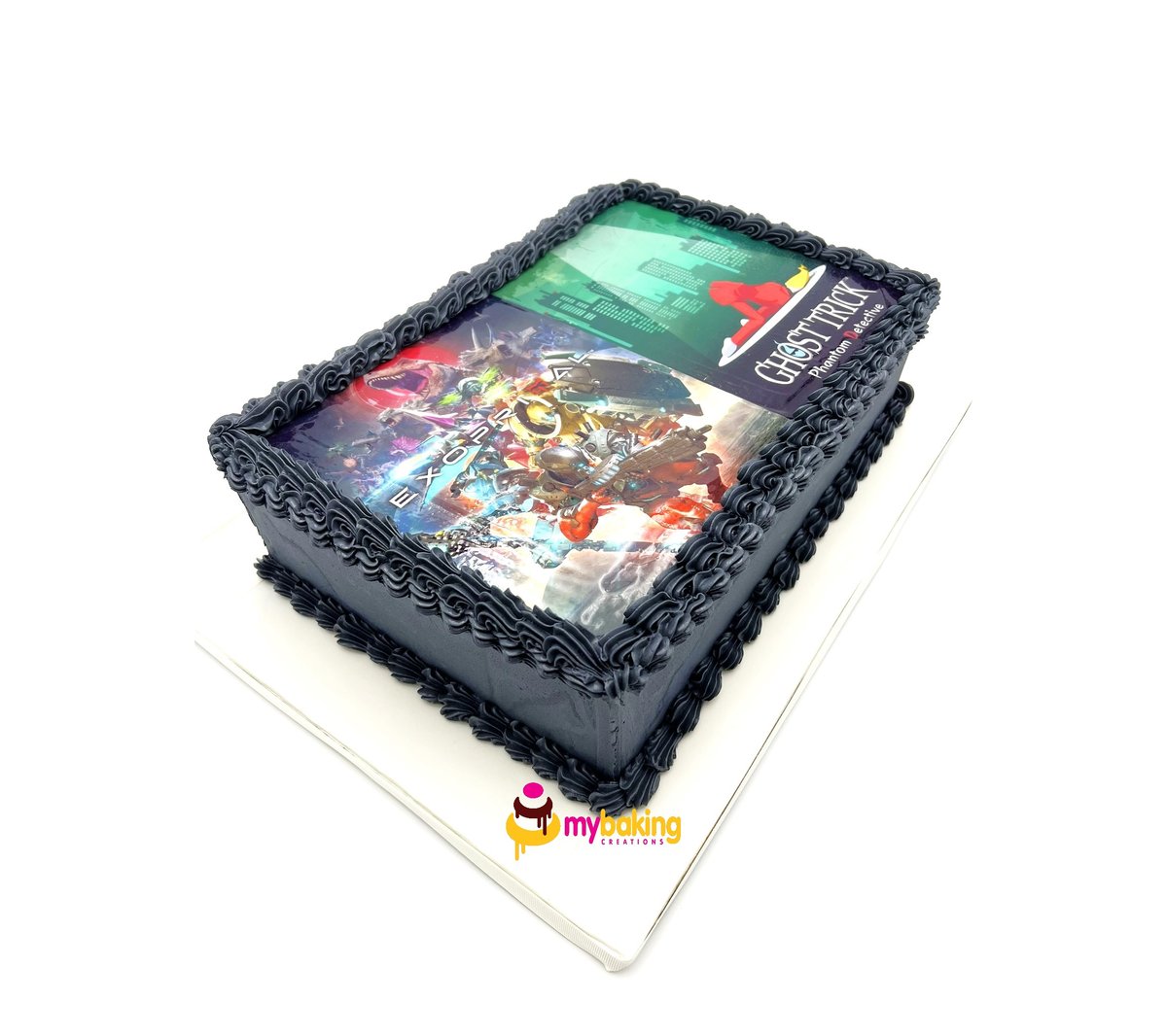Gaming themed corporate business cake San Francisco Bay Area