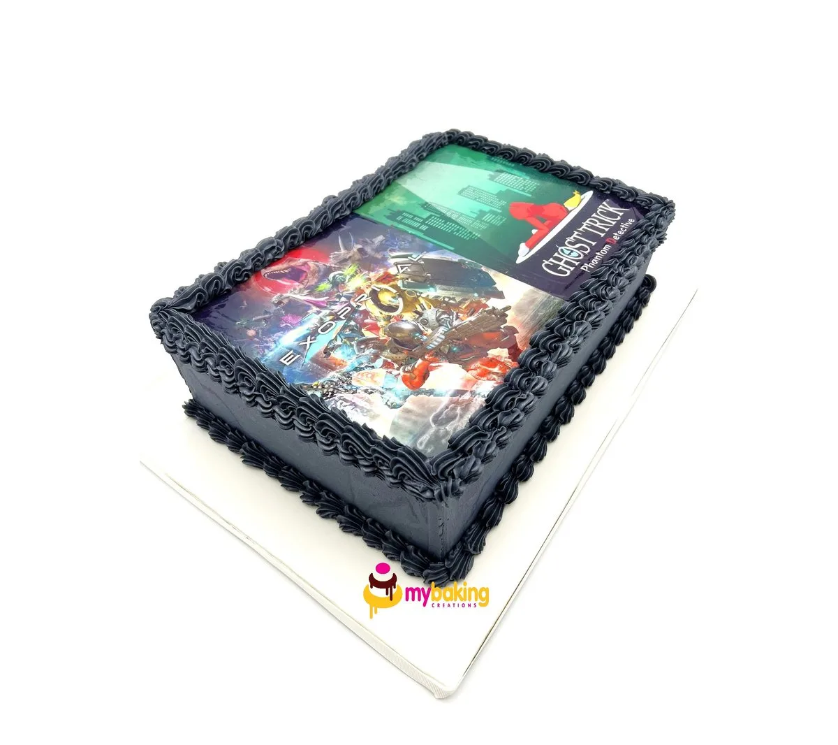 Gaming themed corporate business cake San Francisco Bay Area