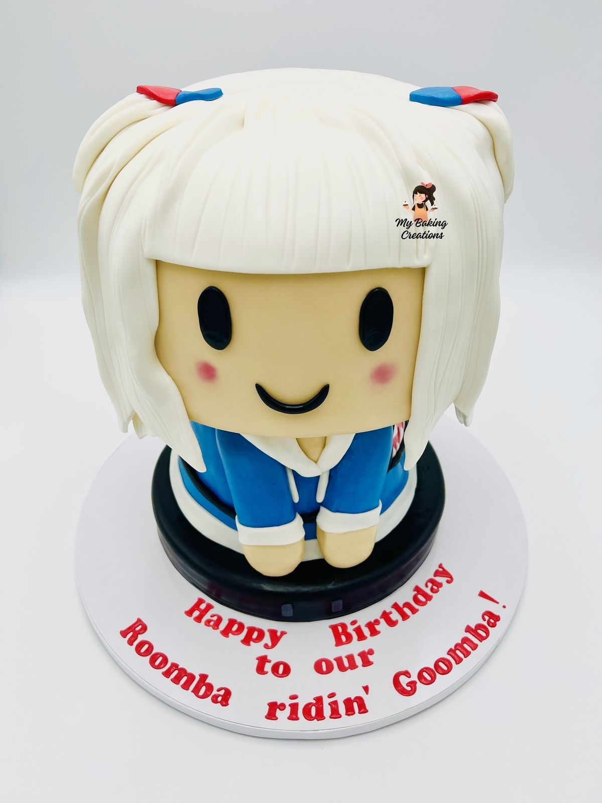 Gura themed corporate business cake San Francisco Bay Area