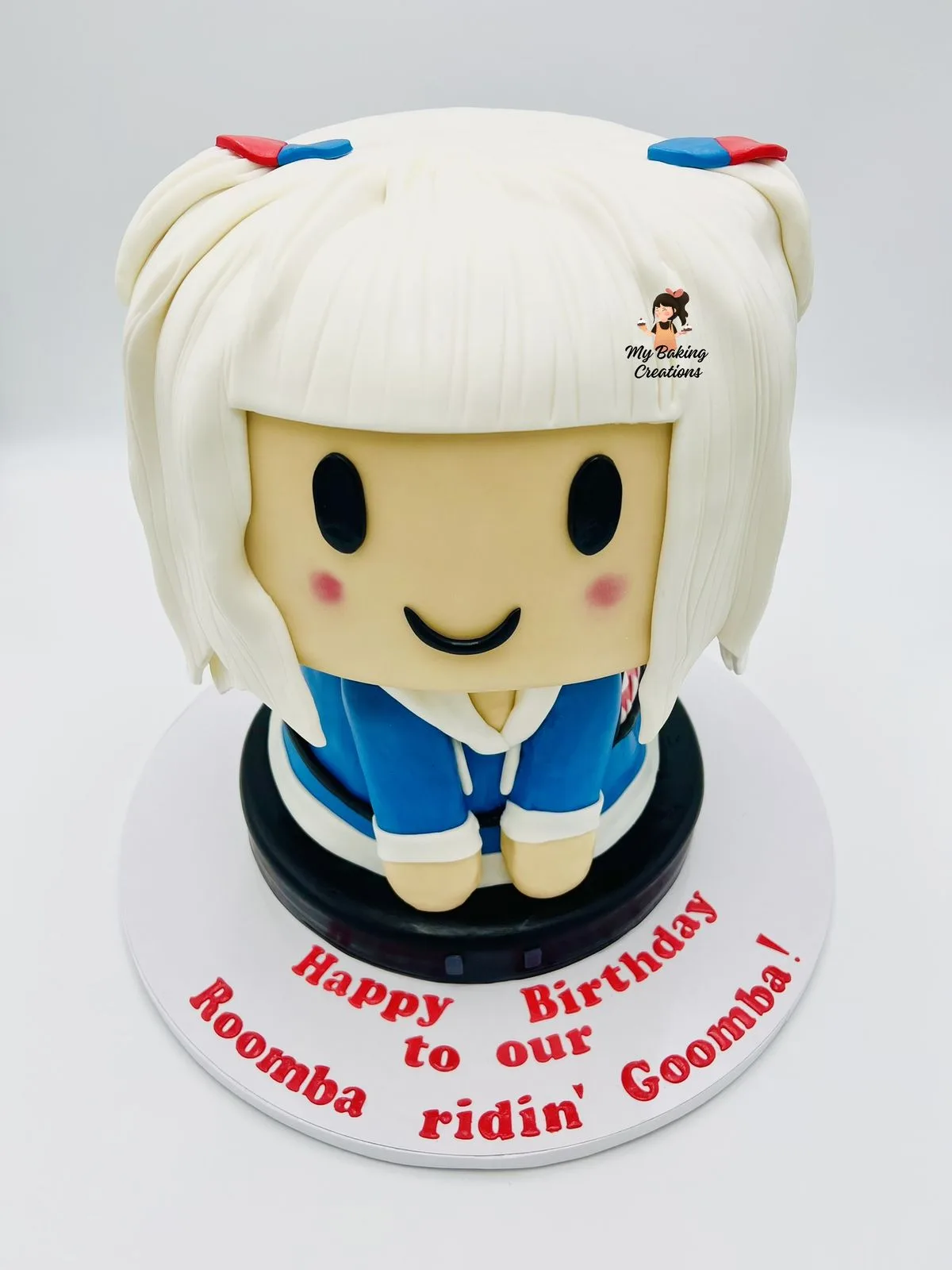 Gura themed corporate business cake San Francisco Bay Area