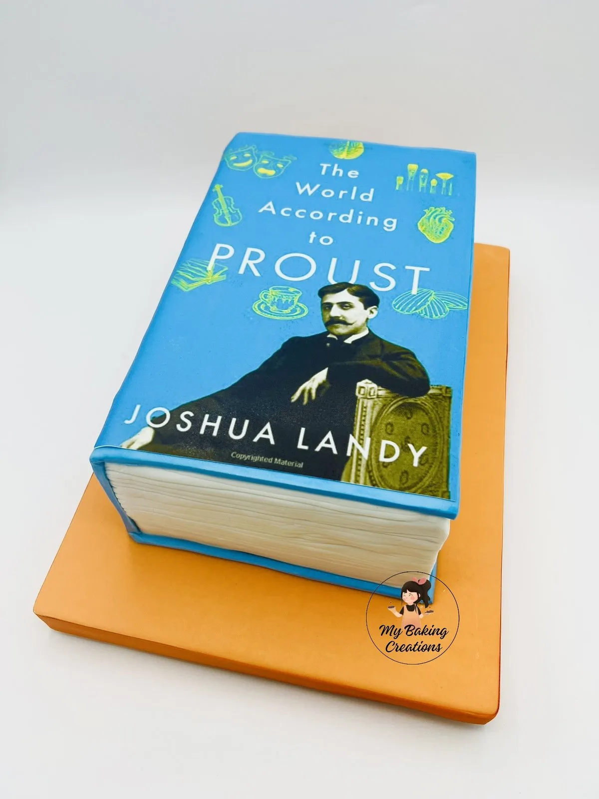Joshua Landy book corporate cake Bay Area San Francisco