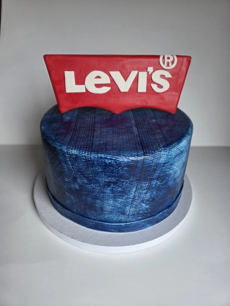 Levis logo corporate business cake San Francisco Bay Area