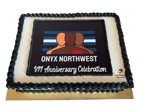 ONYX logo corporate business cake San Francisco Bay Area