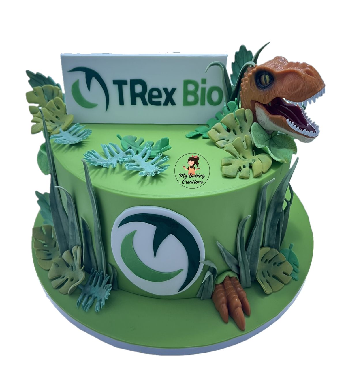 TRex Bio logo corporate cake San Francisco Bay Area