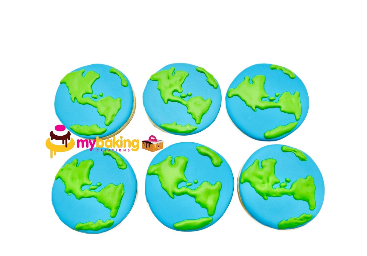 Earth Day custom corporate cookies Bay Area San Francisco