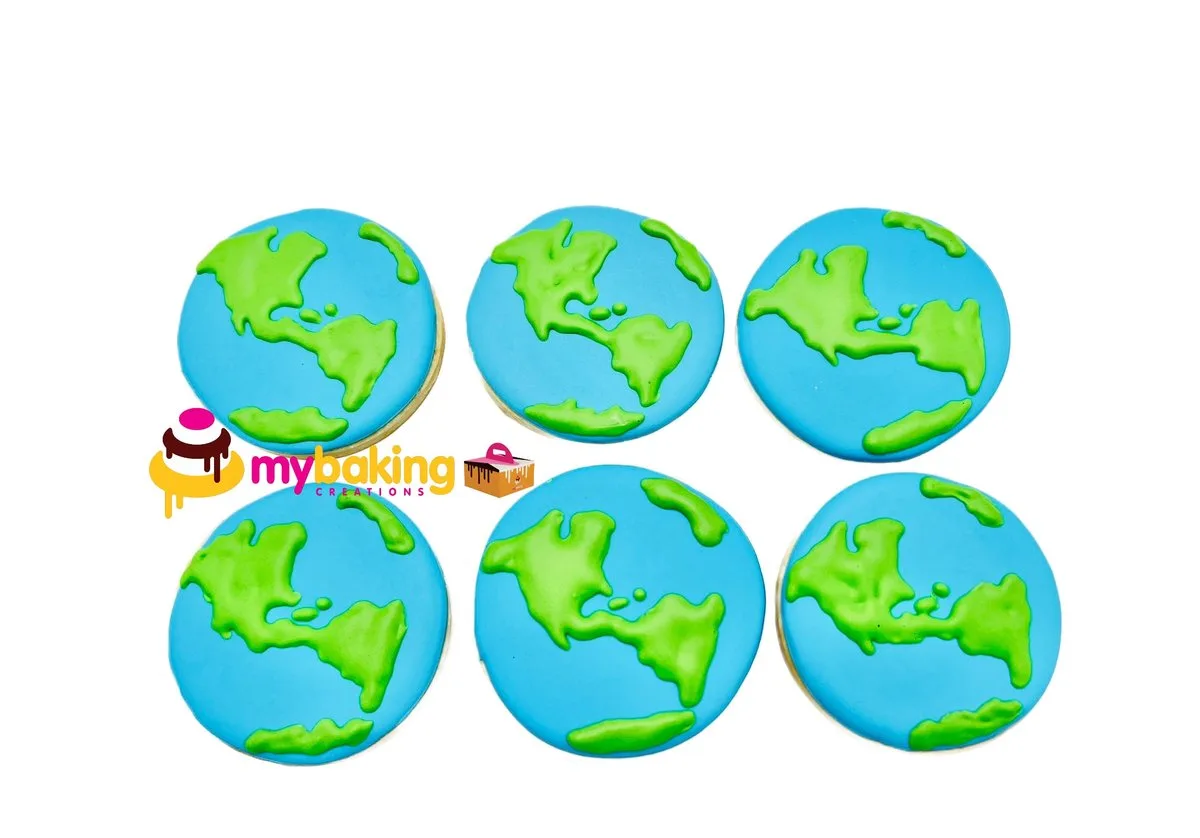 Earth Day custom corporate cookies Bay Area San Francisco