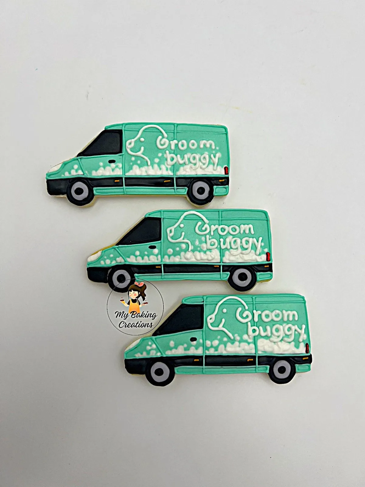 Groombuggy Van logo corporate cookies Bay Area San Francisco