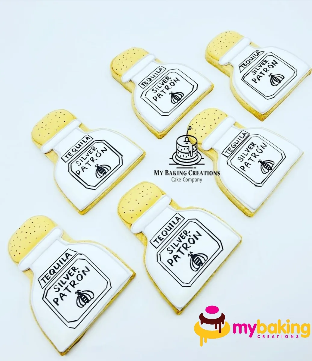 Patron Tequila logo corporate cookies San Francisco Bay Area