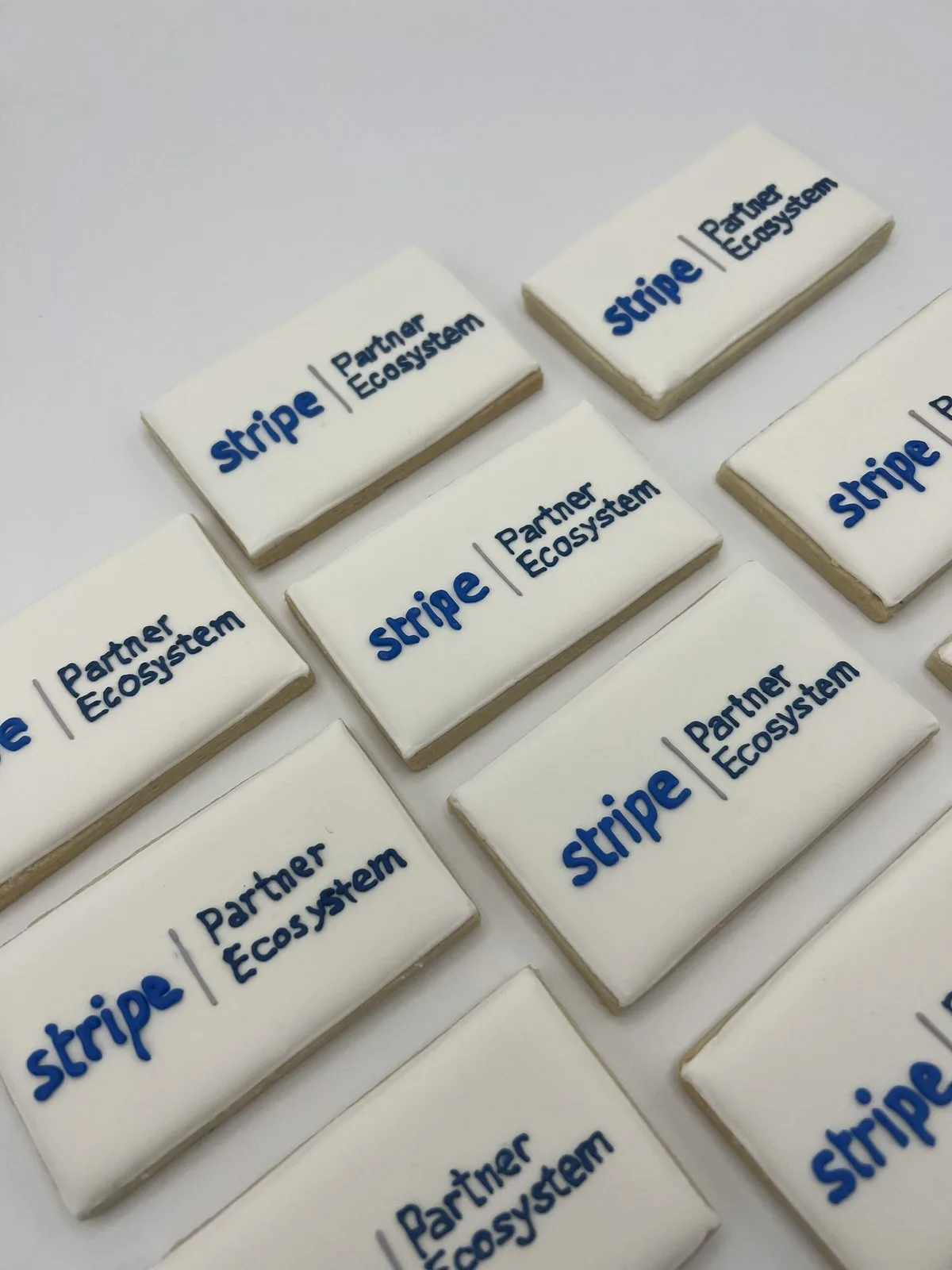 Stripe logo corporate cookies San Francisco Bay Area