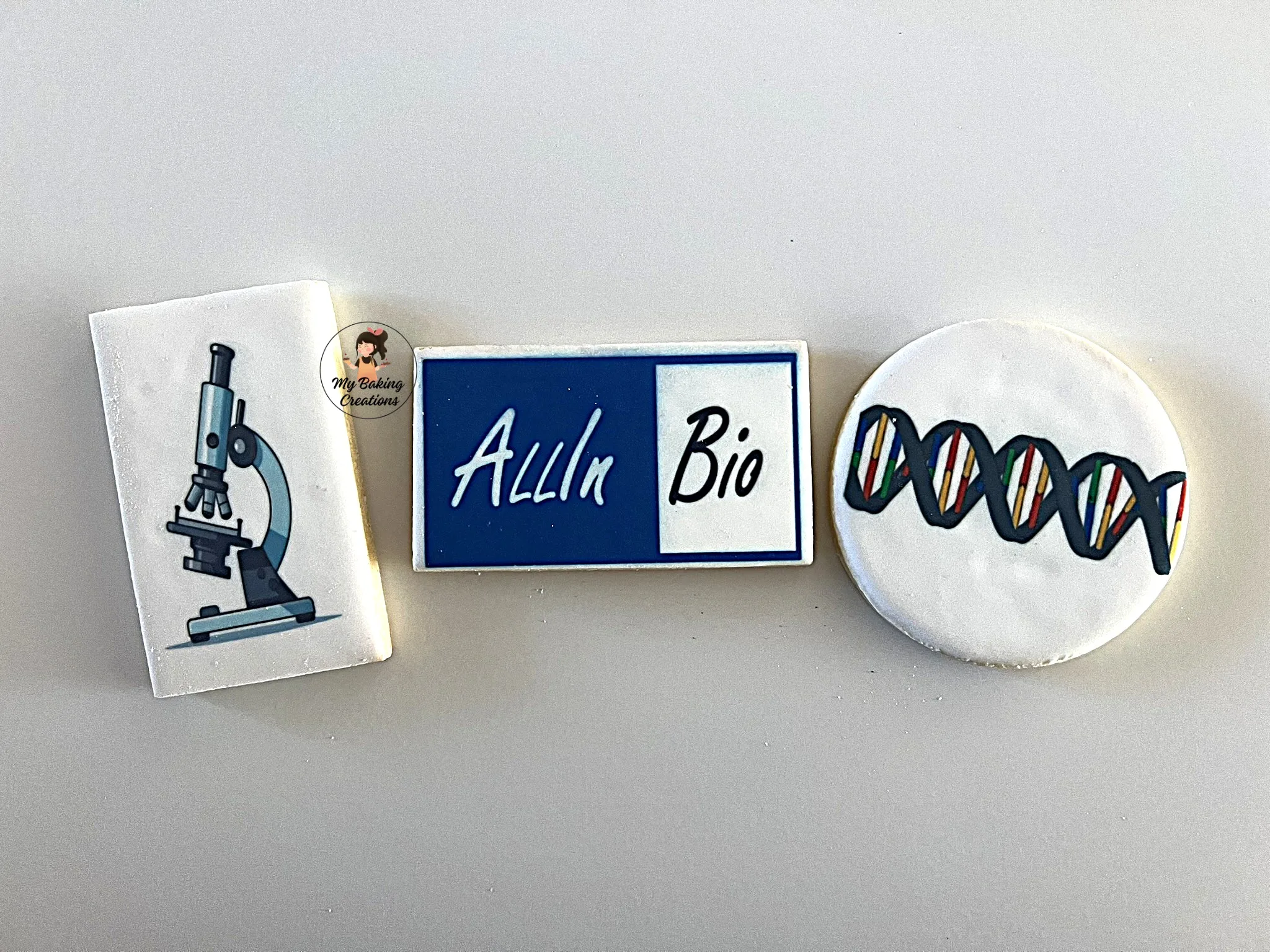 AllinBio printed logo corporate cookies San Francisco Bay Area