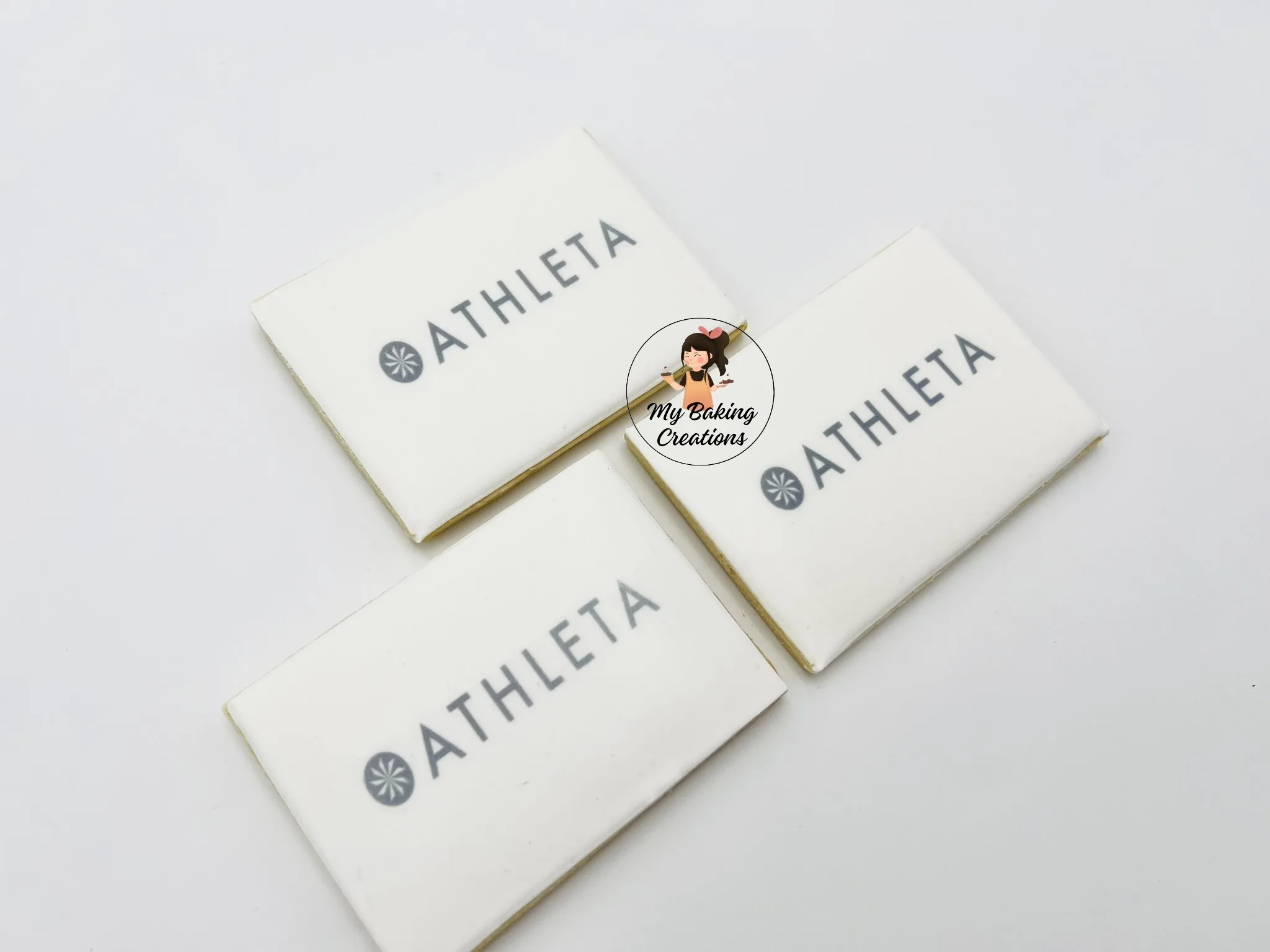 Athleta printed logo corporate cookies San Francisco Bay Area