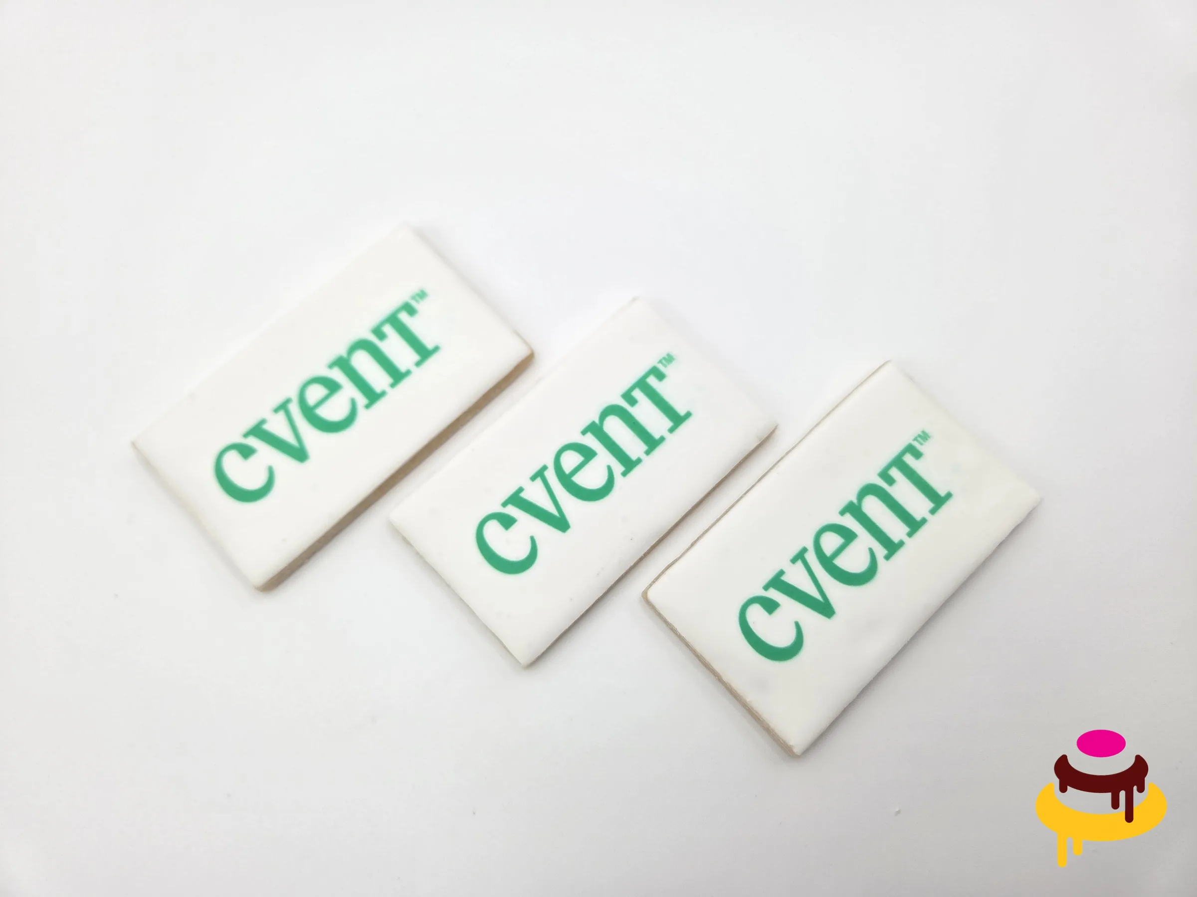 Cvent printed logo corporate cookies Bay Area
