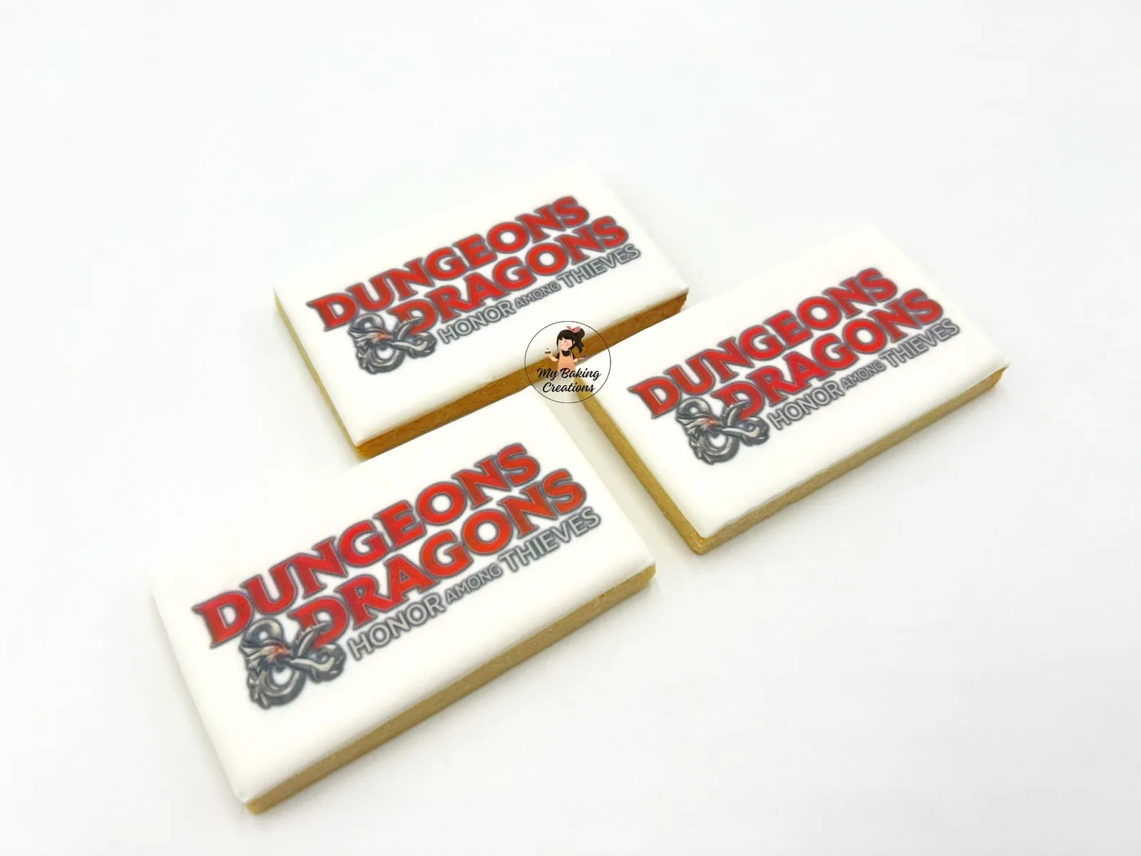 Dungeons and Dragons logo corporate cookies San Francisco