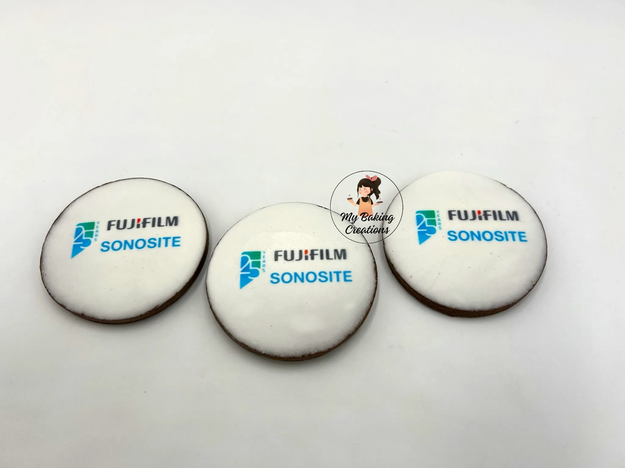 Fujifilm Sonosite printed logo corporate cookies San Francisco
