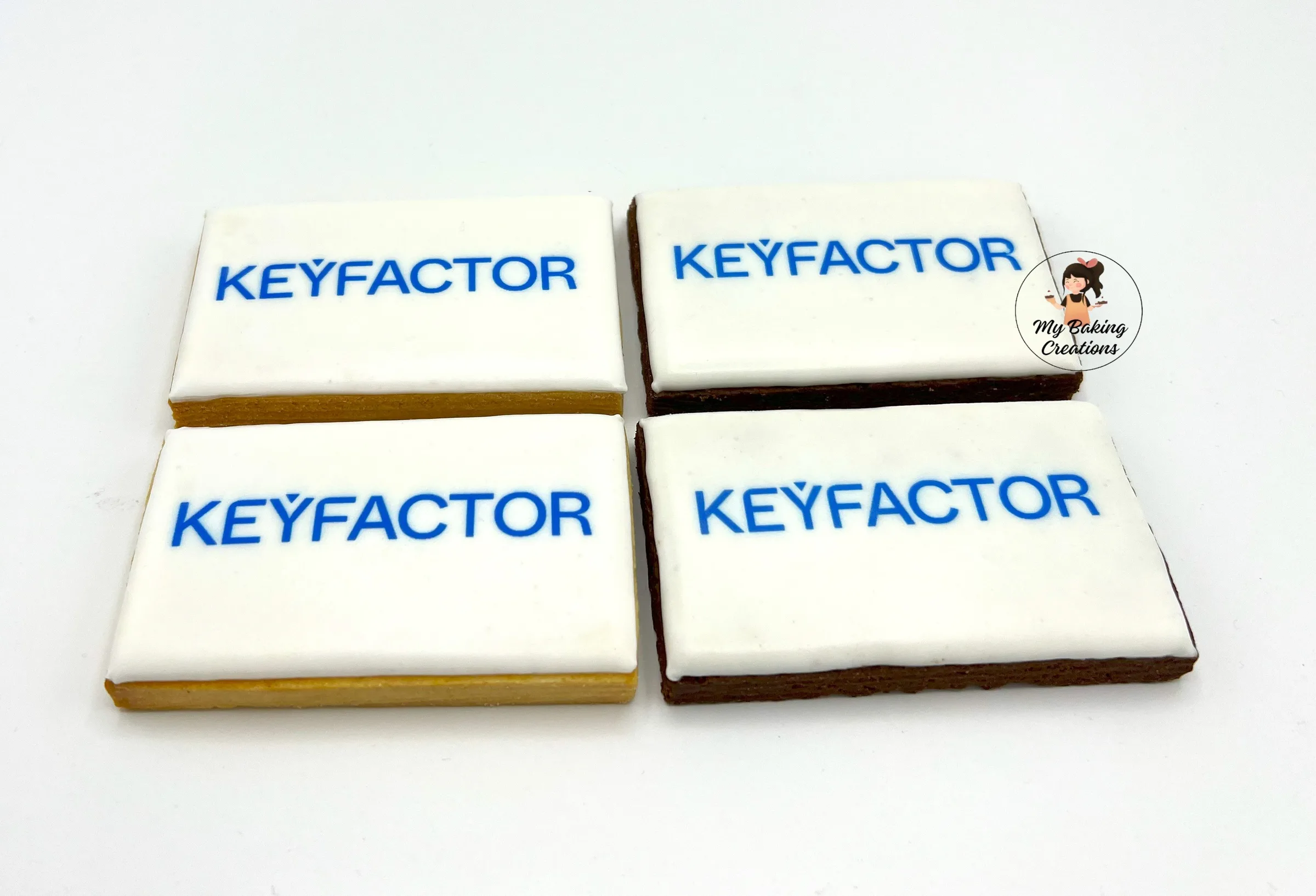 Keyfactor printed logo corporate cookies Bay Area