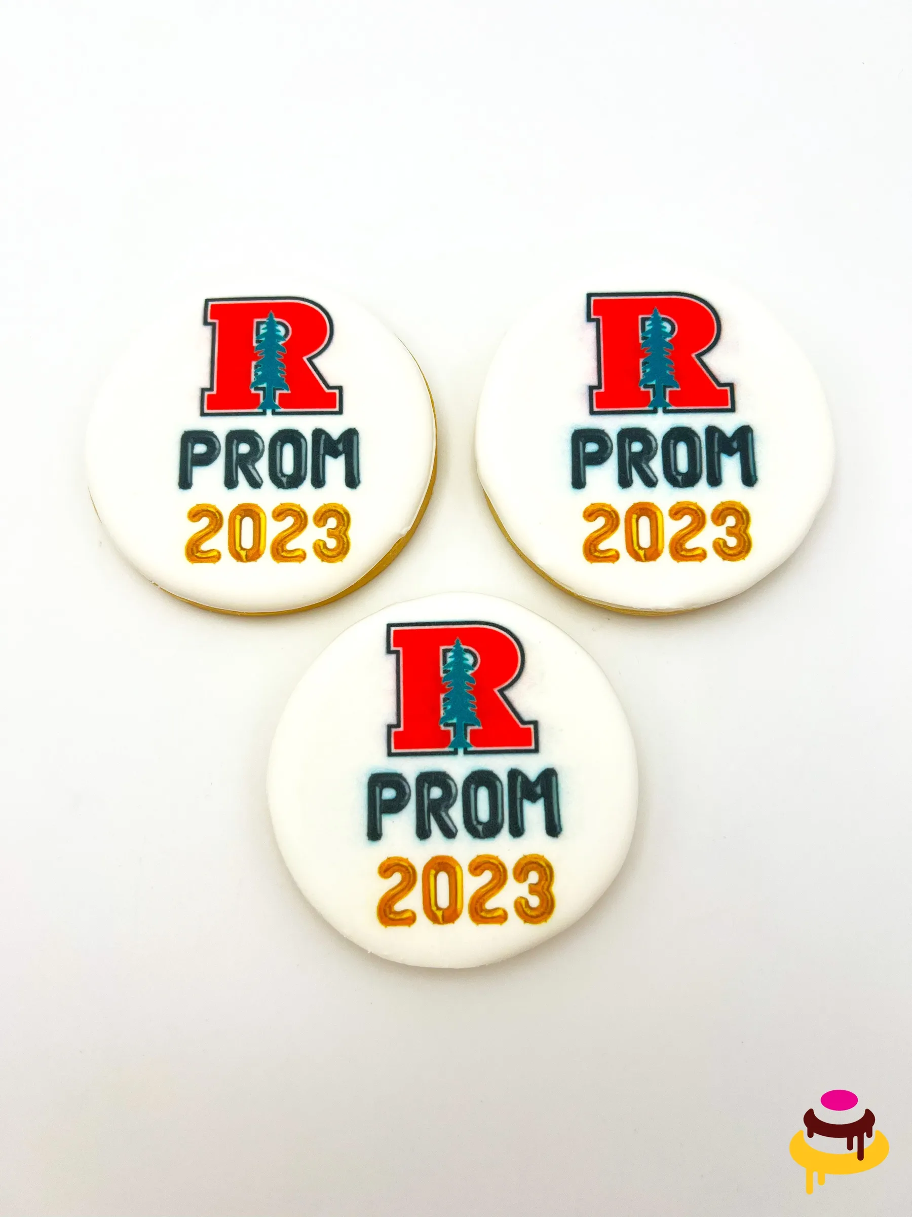 R Prom 2023 printed corporate cookies San Francisco
